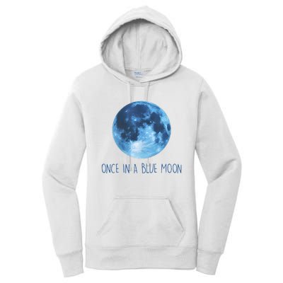 Once In A Blue Moon Women's Pullover Hoodie