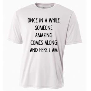 Once In A While Someone Amazing Cooling Performance Crew T-Shirt