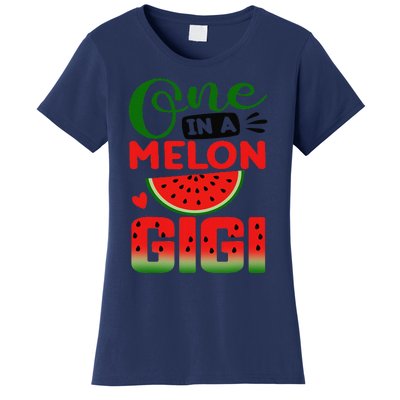 One In A Melon Gigi Family Matching Watermelon Summer Vibes Women's T-Shirt