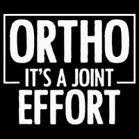 Ortho Its A Joint Effort Bone Humor Orthopedic Nurse Doctor Button