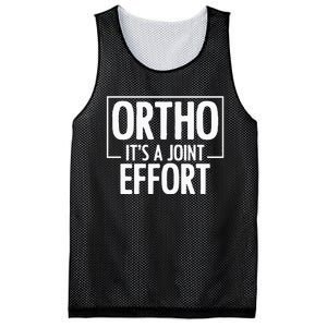 Ortho Its A Joint Effort Bone Humor Orthopedic Nurse Doctor Mesh Reversible Basketball Jersey Tank