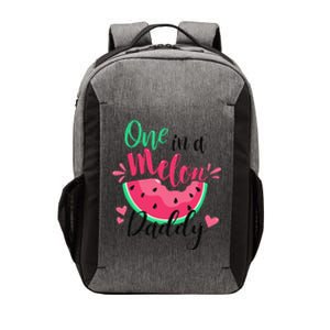 One In A Melon Daddy Summer Birthday Party Matching Family Vector Backpack