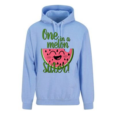 One In A Melon Sister Matching Family Watermelon Unisex Surf Hoodie