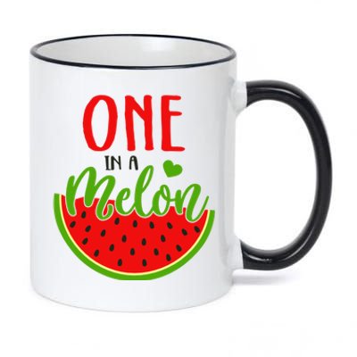 One In A Melon 11oz Black Color Changing Mug