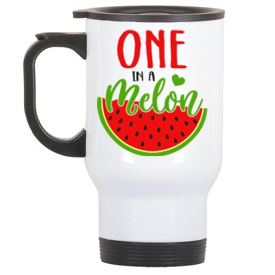 One In A Melon Stainless Steel Travel Mug