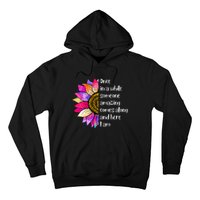 Once In A While Someone Amazing Comes Along Sunflower Hoodie