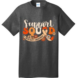 Orange Infertility Awareness Support Squad Partner Ivf Month T-Shirt