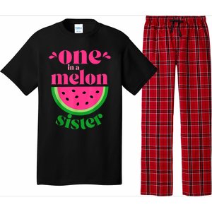 One In A Melon Sister Watermelon Party Family Matching Pajama Set