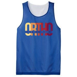 Ortho ItS A Joint Effort Bone Humor Orthopedic Nurse Doctor Funny Gift Mesh Reversible Basketball Jersey Tank