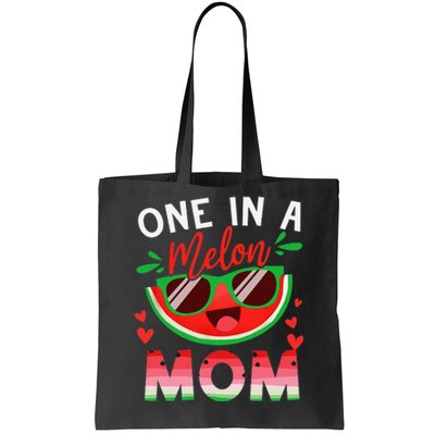 One In A Melon Mom Watermelon Family Matching Tote Bag