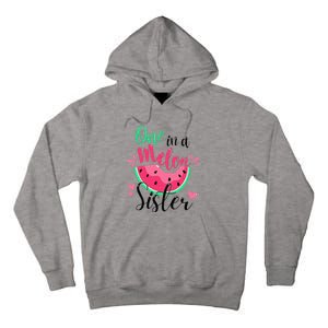 One in a Melon Sister Summer Birthday Party Matching Family Tall Hoodie