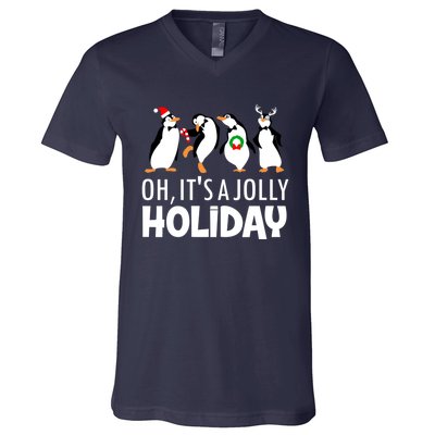 Oh, It's A Jolly Holiday Classic V-Neck T-Shirt