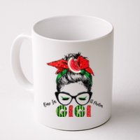 One In A Melon Gigi Messy Bun Watermelon Summer Vibes Coffee Mug