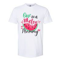 One in a Melon Mommy Summer Birthday Party Matching Family Softstyle CVC T-Shirt