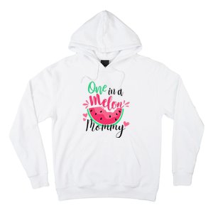 One in a Melon Mommy Summer Birthday Party Matching Family Hoodie