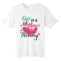 One in a Melon Mommy Summer Birthday Party Matching Family Tall Fusion ChromaSoft Performance T-Shirt