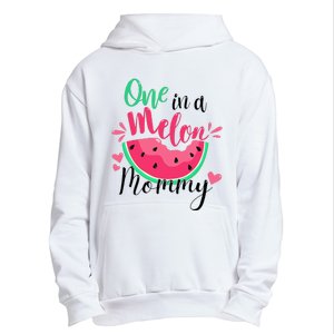 One in a Melon Mommy Summer Birthday Party Matching Family Urban Pullover Hoodie