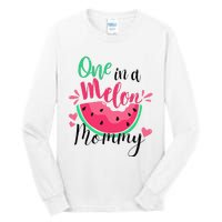 One in a Melon Mommy Summer Birthday Party Matching Family Tall Long Sleeve T-Shirt