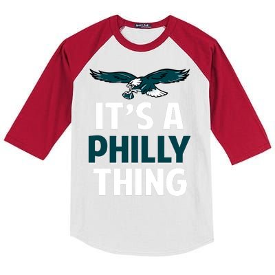 ORIGINAL IT'S A PHILLY THING Its A Philadelphia Thing Fan Kids Colorblock Raglan Jersey