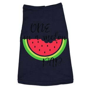 One In A Melon Dad Matching Birthday Gift Sets Parents Doggie Tank