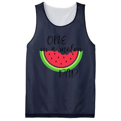 One In A Melon Dad Matching Birthday Gift Sets Parents Mesh Reversible Basketball Jersey Tank