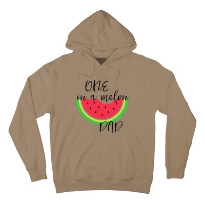 One In A Melon Dad Matching Birthday Gift Sets Parents Hoodie