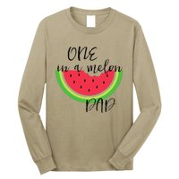 One In A Melon Dad Matching Birthday Gift Sets Parents Long Sleeve Shirt