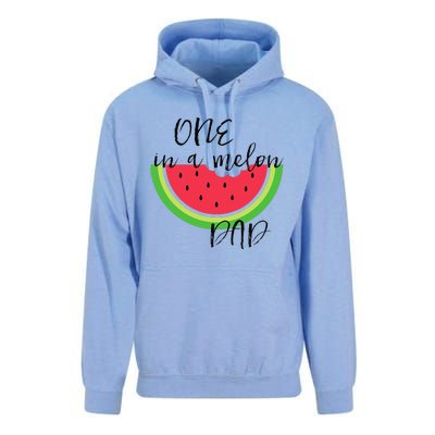 One In A Melon Dad Matching Birthday Gift Sets Parents Unisex Surf Hoodie