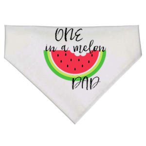 One In A Melon Dad Matching Birthday Gift Sets Parents USA-Made Doggie Bandana