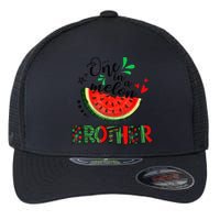 One In A Melon Brother Watermelon Family Matching Summer Flexfit Unipanel Trucker Cap