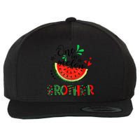 One In A Melon Brother Watermelon Family Matching Summer Wool Snapback Cap