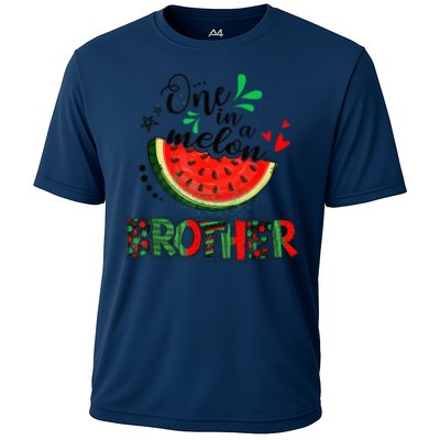 One In A Melon Brother Watermelon Family Matching Summer Performance Shirt