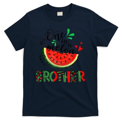 One In A Melon Brother Watermelon Family Matching Summer T-Shirt