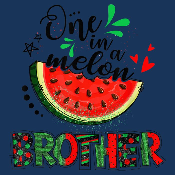 One In A Melon Brother Watermelon Family Matching Summer 16 in Basic Backpack