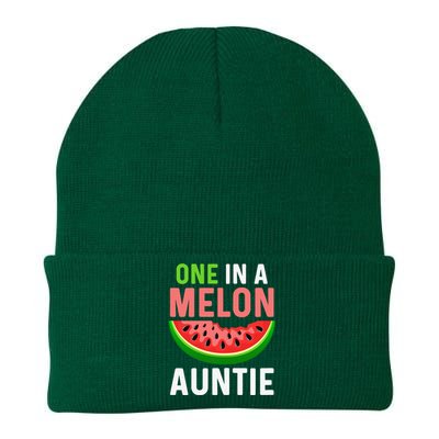 One in a Melon Auntie Knit Cap Winter Beanie