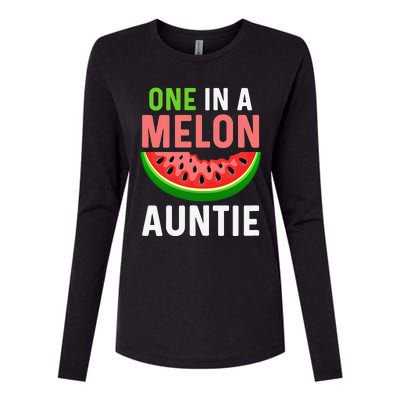 One in a Melon Auntie Womens Cotton Relaxed Long Sleeve T-Shirt