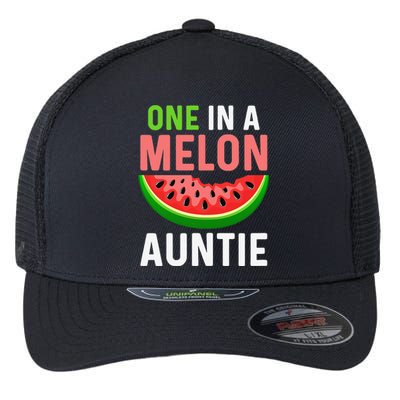 One in a Melon Auntie Flexfit Unipanel Trucker Cap