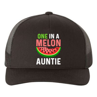 One in a Melon Auntie Yupoong Adult 5-Panel Trucker Hat