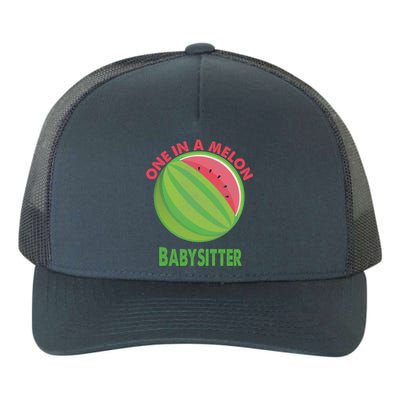 One In A Melon Sitter Watermelon Retiret Cute Gift Yupoong Adult 5-Panel Trucker Hat