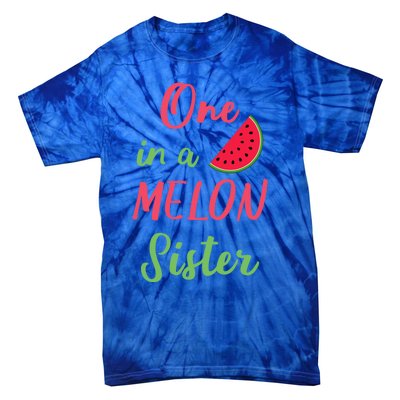 One In A Melon Sister Birthday Party Summer Matching Family Gift Tie-Dye T-Shirt