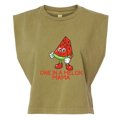 One In A Melon Mama Garment-Dyed Women's Muscle Tee