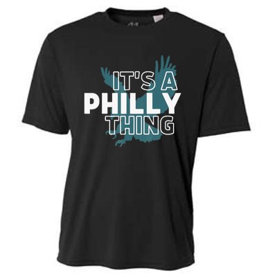 Original It's A Philly Thing Its A Philadelphia Thing Fan Cooling Performance Crew T-Shirt