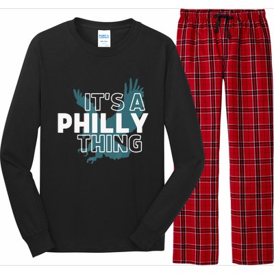 Original It's A Philly Thing Its A Philadelphia Thing Fan Long Sleeve Pajama Set