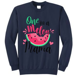 One In A Melon Mama Summer Birthday Party Matching Family Sweatshirt