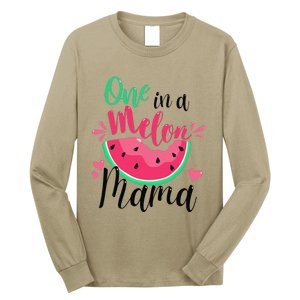 One In A Melon Mama Summer Birthday Party Matching Family Long Sleeve Shirt