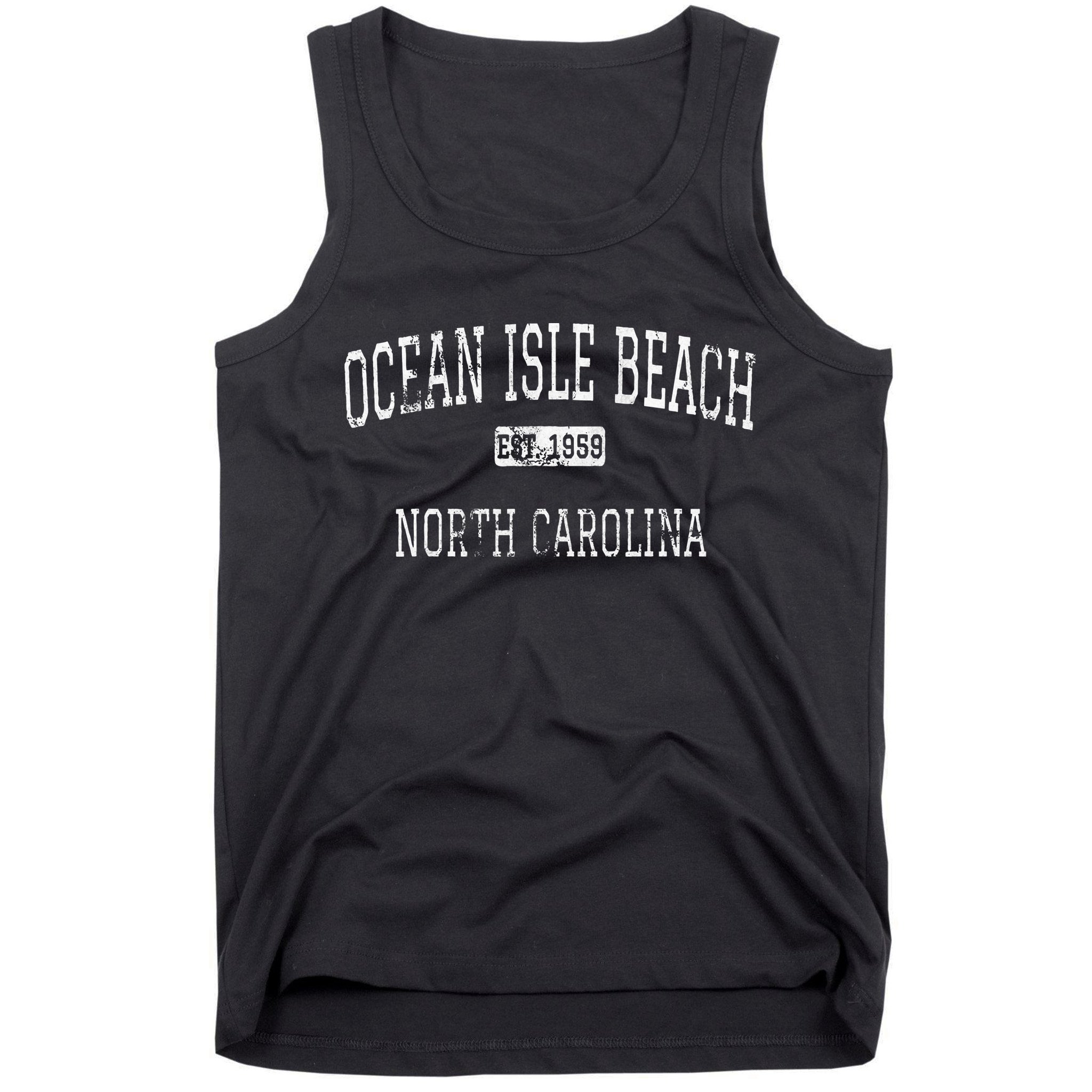 Ocean Isle Beach North Carolina Nc Vintage Tank Top