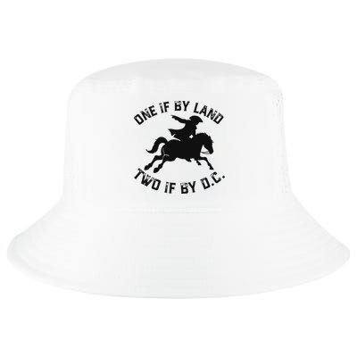 One If By Land, Two If By D.c. Paul Revere Tyranny Warning Cool Comfort Performance Bucket Hat