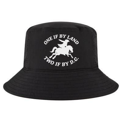 One If By Land, Two If By D.c. Paul Revere Tyranny Warning Cool Comfort Performance Bucket Hat