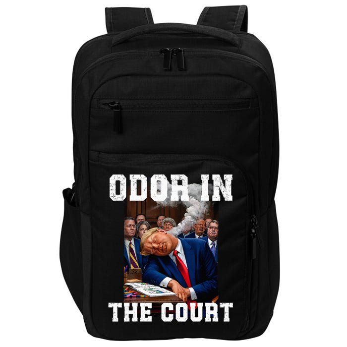 Odor In Court TrumpS Hilarious Gaffe Sleeping Passing Wind Impact Tech Backpack