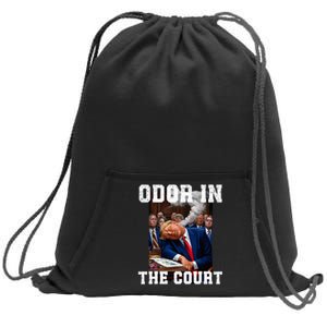 Odor In Court TrumpS Hilarious Gaffe Sleeping Passing Wind Sweatshirt Cinch Pack Bag